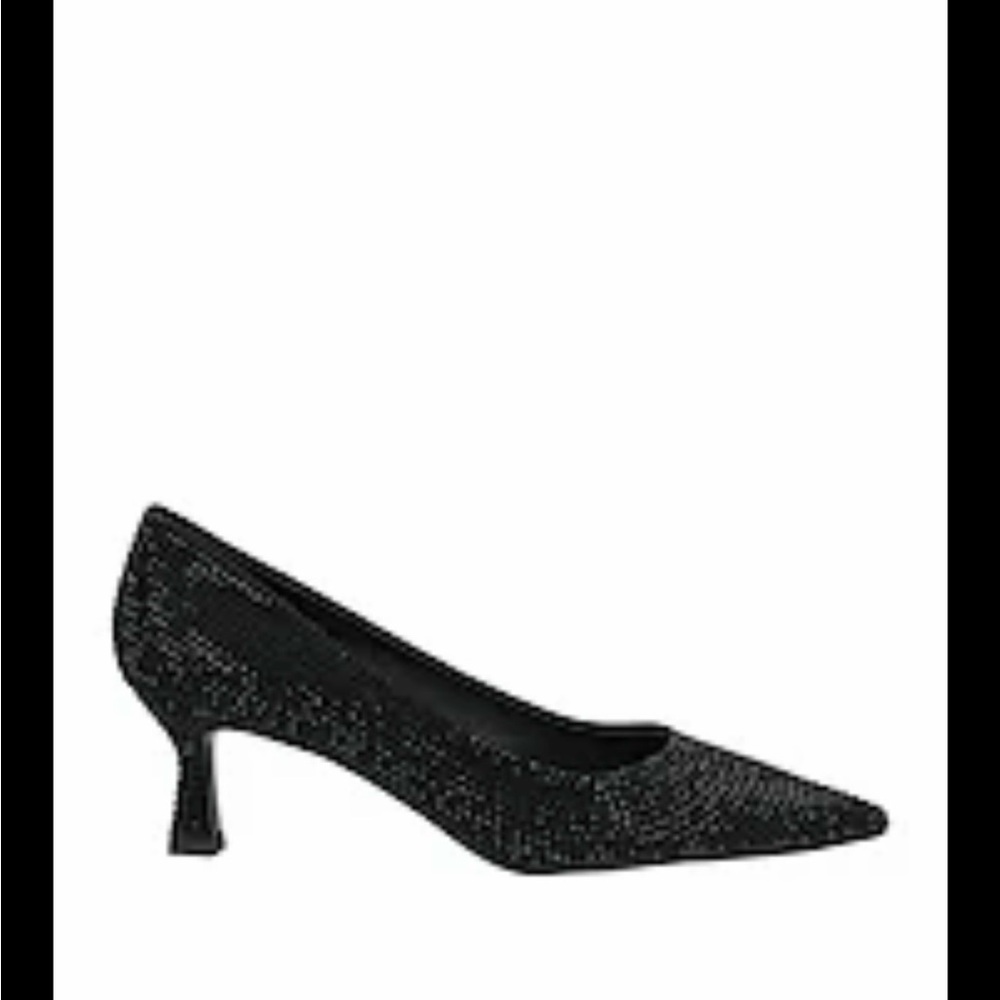 Nib Bibi Lou black crystals pumps size 6.5 37